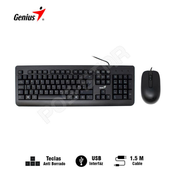 kit-genius-km-160-teclado-mouse