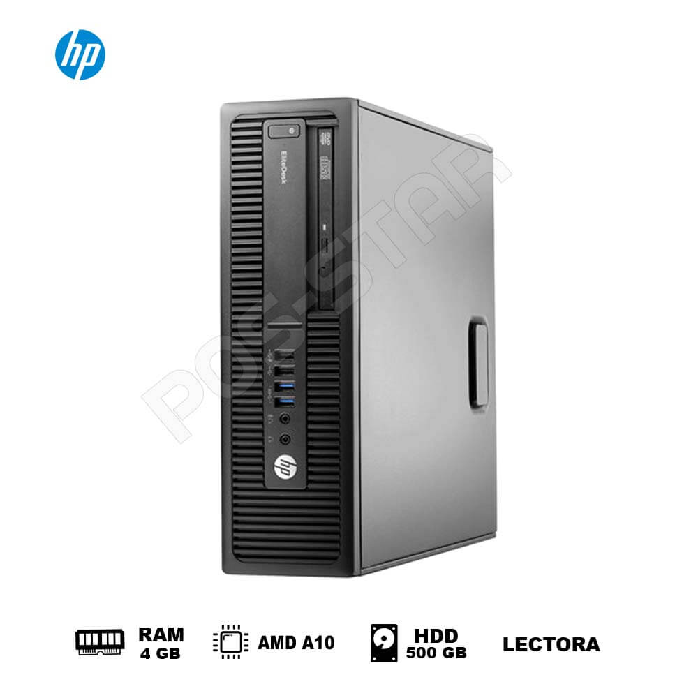 PC HP ELITEDESK 705 G2 SFF AMD A10 RAM 4GB/HDD 500GB (REFURBRISHED