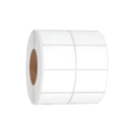 ETIQUETAS TRANSFERENCIA TERMICA 50X25MM 2 COLUMNA, 3000 UNIDADES