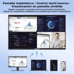 PANTALLA INTERACTIVA INTELIGENTE POS-STAR XSKB-75 DE 75" 4K  ANDROID 14  CAMARA 48MP /  8 MICROFONOS /WIFI 5G/HDMI/USB - Imagen 4