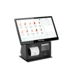 TERMINAL PO-STAR A200S PANTALLA TÁCTIL PRINCIPAL DE 15,6" CPU: I3 6.ª GEN. WIN. 10 FREE RAM 8 GB + 128 GB WI-FI + IMPRESORA INCORPORADA DE 80 MM + NFC + ESCÁNER (UNA SOLA PANTALLA)