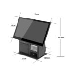 TERMINAL PO-STAR A200S PANTALLA TÁCTIL PRINCIPAL DE 15,6" CPU: I3 6.ª GEN. WIN. 10 FREE RAM 8 GB + 128 GB WI-FI + IMPRESORA INCORPORADA DE 80 MM + NFC + ESCÁNER (UNA SOLA PANTALLA) - Imagen 4