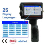 Impresora Portátil de Mano POS-STAR NH254 para Fechas, Lotes, Códigos QR, Barras y Logos (Imprime a 1 Pulgada) - Imagen 3