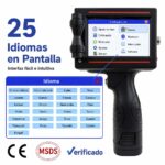 Impresora Portátil de Mano POS-STAR NH05 para Fechas, Lotes, Códigos QR y Barras (Impresión de Media Pulgada) - Imagen 3